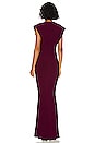 view 3 of 3 x REVOLVE V Neck Rectangle Gown in Plum