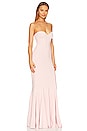 view 2 of 3 Bonded Gown in Blush