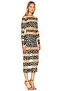 view 2 of 3 VESTIDO SPLICED in Scattered Dots