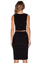 view 3 of 4 KAMALIKULTURE Shirred Teaser Dress in Black