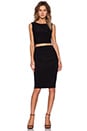 view 4 of 4 KAMALIKULTURE Shirred Teaser Dress in Black