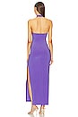 view 3 of 3 x REVOLVE Turtle Halter Gown in Grape