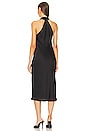 view 3 of 3 x REVOLVE Halter Drape Midi Dress in Black