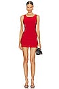 view 1 of 3 Sleeveless Pickleball Mini Dress in Tiger Red