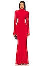 view 1 of 3 x REVOLVE Turtle Fishtail Gown in Tiger Red