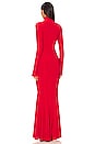 view 3 of 3 x REVOLVE Turtle Fishtail Gown in Tiger Red
