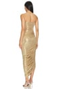 view 3 of 3 Strapless Diana Gown in Gold