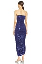 view 3 of 3 Strapless Diana Gown in Military Blue