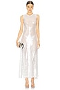 view 1 of 4 VESTIDO SLEEVELESS LONG SWING in Clear