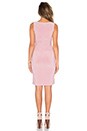 view 3 of 3 VESTIDO DE CINTURA FRUNCIDA in Pink