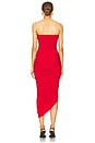 view 3 of 3 Strapless Diana Gown in Tiger Red