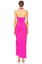 view 4 of 4 x REVOLVE Halter Sweetheart Side Drape Gown in Orchid Pink