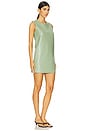 view 2 of 3 Sleeveless Mini Dress in Vintage Green