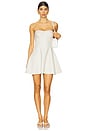 view 1 of 3 Strapless Grace Mini Dress in Cream
