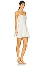 view 2 of 3 Strapless Grace Mini Dress in Cream