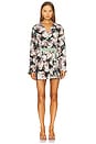 view 1 of 3 Super Oversized Shirt Mini Dress in Peony