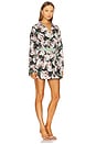 view 2 of 3 Super Oversized Shirt Mini Dress in Peony