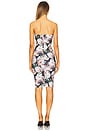 view 3 of 3 Strapless Shirred Mini Dress in Peony