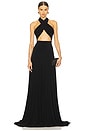 view 1 of 3 Convertible Gown in Black