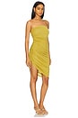 view 2 of 3 Diana Strapless Mini Dress in Asparagus
