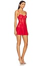 view 2 of 4 Underwire Pickleball Dress in Tiger Red
