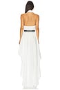 view 3 of 3 Hi Low Halter Dress in Snow White