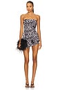 view 1 of 4 Diana Strapless Pickleball Dress in Animal