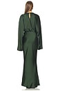 view 3 of 3 Reverse Obie Gown in Dark Emerald