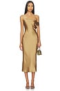 view 1 of 4 Drop Shoulder Maria Dress in Camel