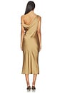 view 4 of 4 Drop Shoulder Maria Dress in Camel