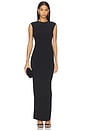 view 1 of 3 Sleeveless Long Dress in Black