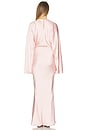 view 4 of 4 Reverse Obie Gown With Long Sleeve in Ballet Pink