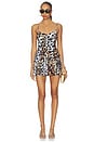 view 1 of 3 Underwire Pickleball Dress in Urban Animal