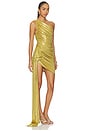 view 2 of 5 Pickleball Diana Dress W/ Bow in Rich Gold