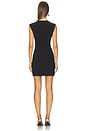 view 3 of 3 x Lifestyle Sleeveless Mini Dress in Black