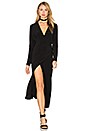 view 1 of 3 Dolman Wrap Dress in Black