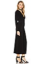 view 2 of 3 Dolman Wrap Dress in Black