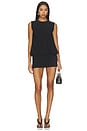 view 1 of 3 MINIVESTIDO ESTILO MUÑECA in Black
