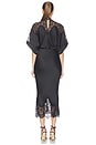 view 4 of 4 Reverse Obie Midcalf Dress With Lace in Black