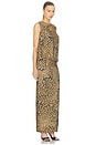 view 2 of 3 Babydoll Gown in Cheetah Patch