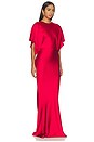 view 2 of 3 REVERSE OBIE GOWN  REVERSE OBIE GOWN in Tiger Red