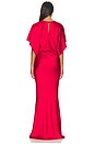 view 4 of 3 REVERSE OBIE GOWN  REVERSE OBIE GOWN in Tiger Red