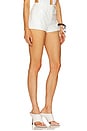 view 2 of 6 High Waist Short in Snow White