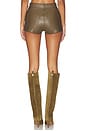 view 4 of 6 High Waist Jean Short in Bark