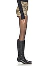 view 3 of 6 SHORT TAILLE HAUTE in Cheetah Patch