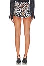 view 4 of 6 High Waist Jean Short in Urban Animal