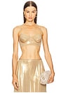 view 1 of 5 Underwire Bra in Gold