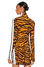 view 4 of 5 Side Stripe Turtle Jacket in Tiger & Offset Stripe