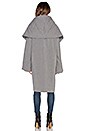 view 3 of 3 BLOUSON COL CHÂLE in Dark Grey