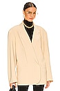view 2 of 5 Oversized Double Breasted Jacket in Blonde